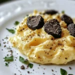 French Egg Truffle with Freshly Shaved Truffles wp recipe