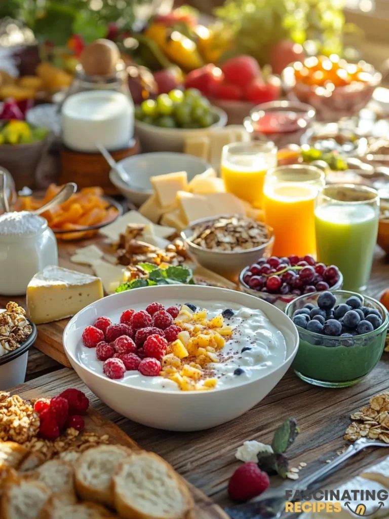 easy breakfast ideas buffet