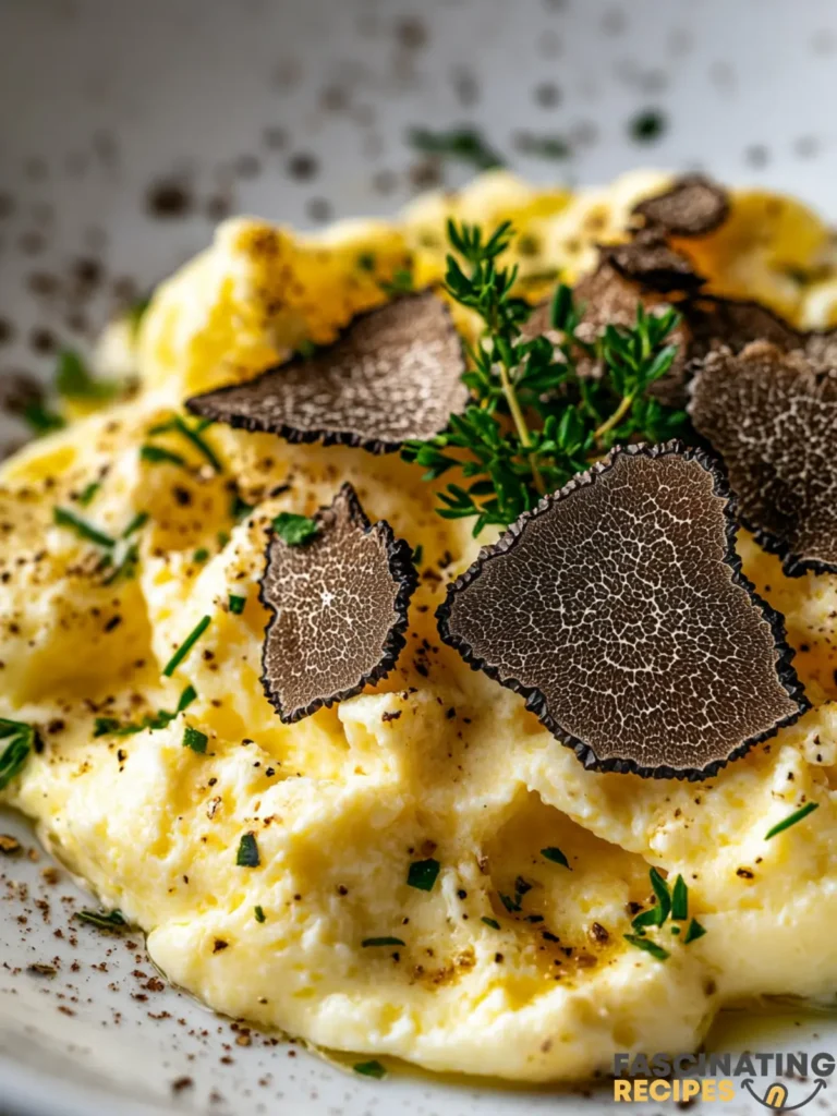 French Egg Truffle with Freshly Shaved Truffles post