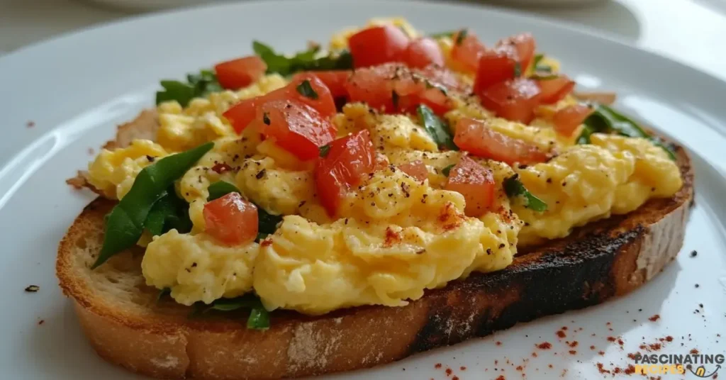 Fluffy Scrambled Eggs Feature