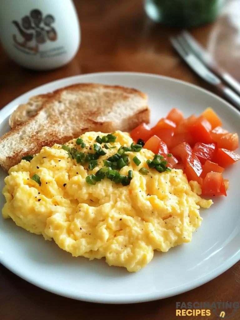 Fluffy Scrambled Eggs Post