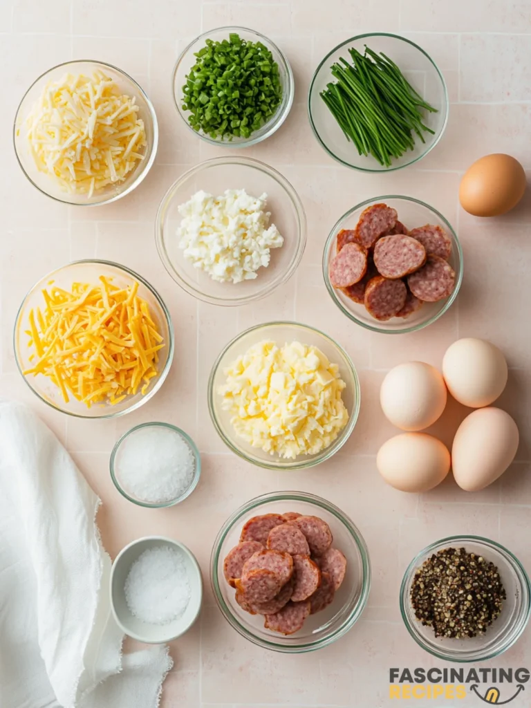 sausage egg muffins ingredients