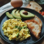 avocado scrambled eggs recipe