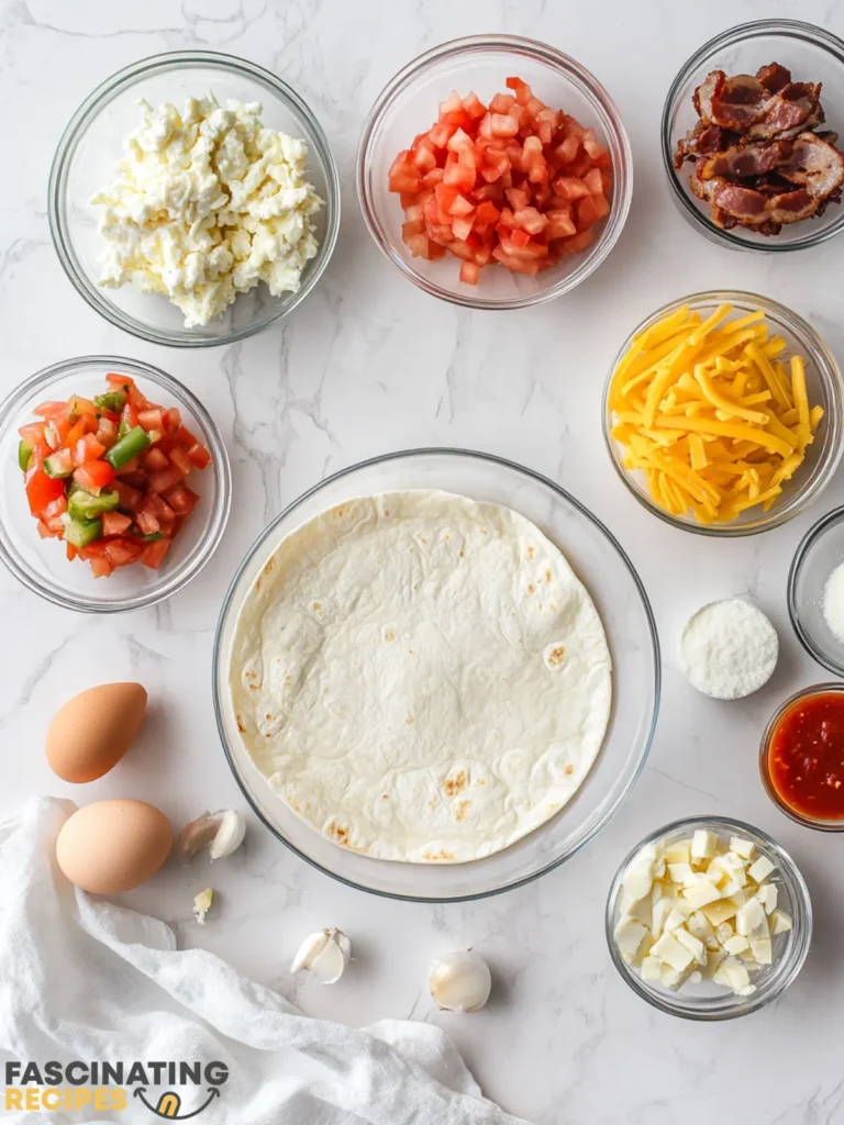 Breakfast Burrito Ingredients