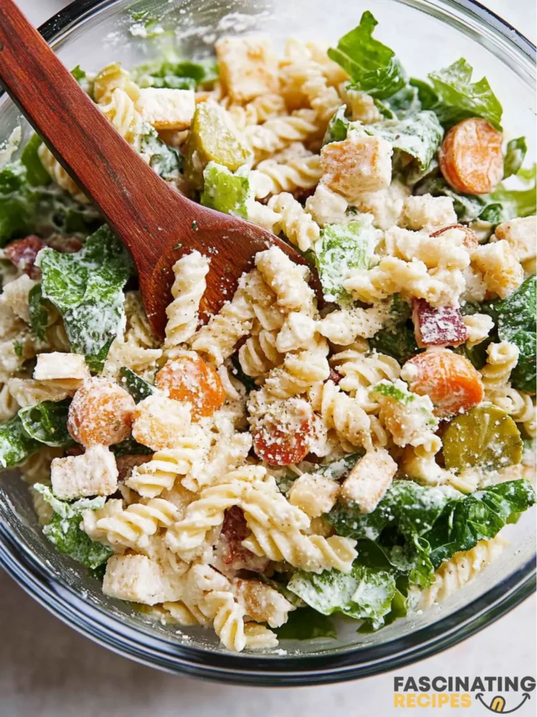 Caesar Pasta Salad Post