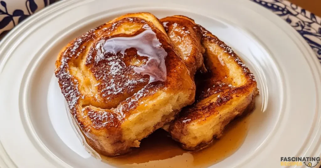 Cinnamon Roll French Toast Featured