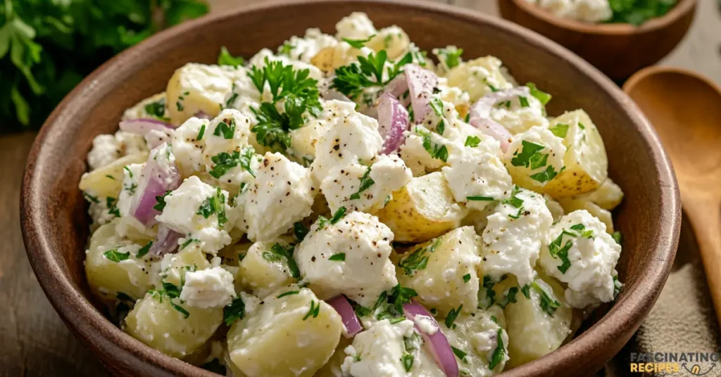 Greek Potato Salad Featured