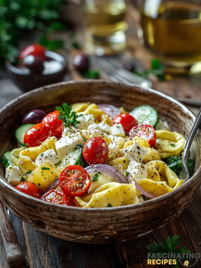 Greek Tortellini Salad Post