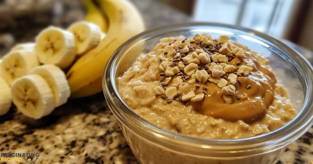 Peanut Butter Overnight Oats Featured