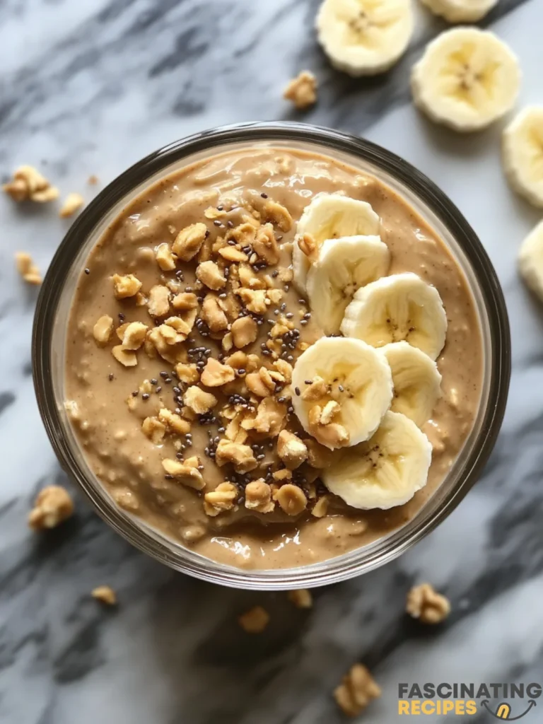 Peanut Butter Overnight Oats Post