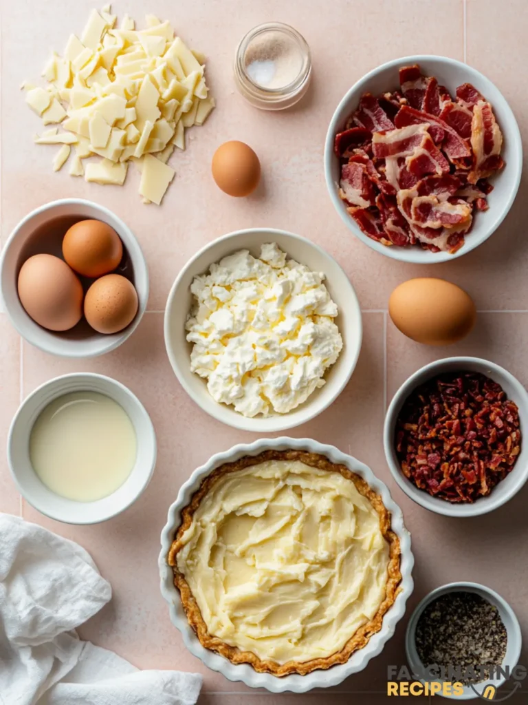 Quiche Lorraine Ingredients