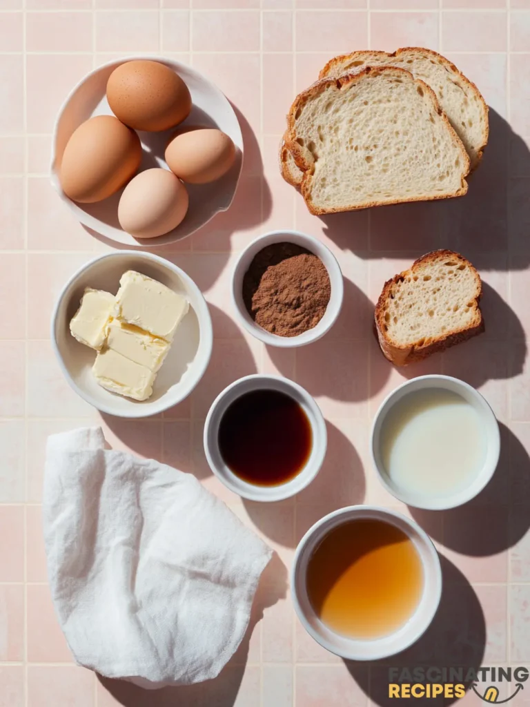 Sourdough French Toast Ingredients