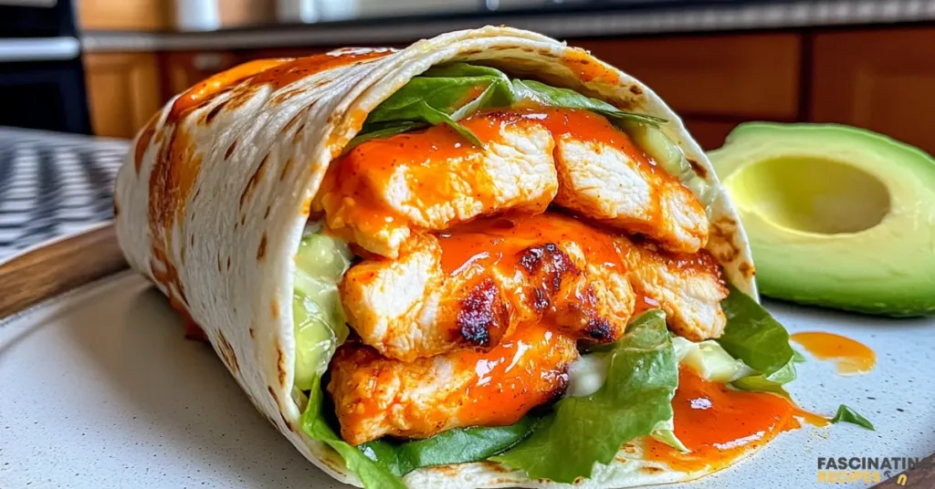 Buffalo Chicken Wrap Featured