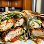 Grilled Chicken Caesar Wrap Featured